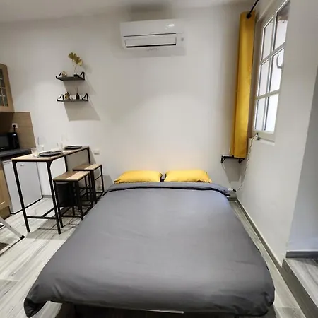 Climatise Avec Cour Prive En Rez-de-chaussee Centre Historique Apartment
